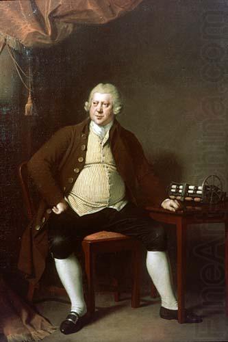 Joseph wright of derby Portrait of Richard Arkwright English inventor china oil painting image